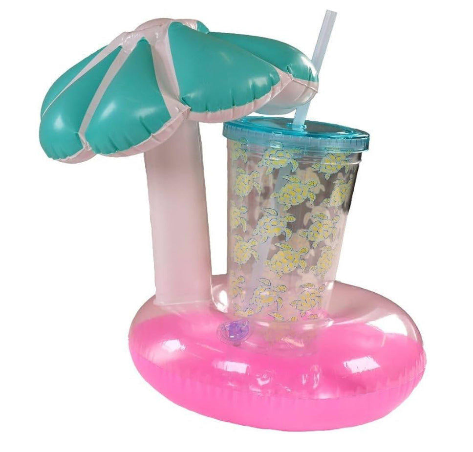 Simply Southern 16 oz Tumbler with Floatie (Turtle
