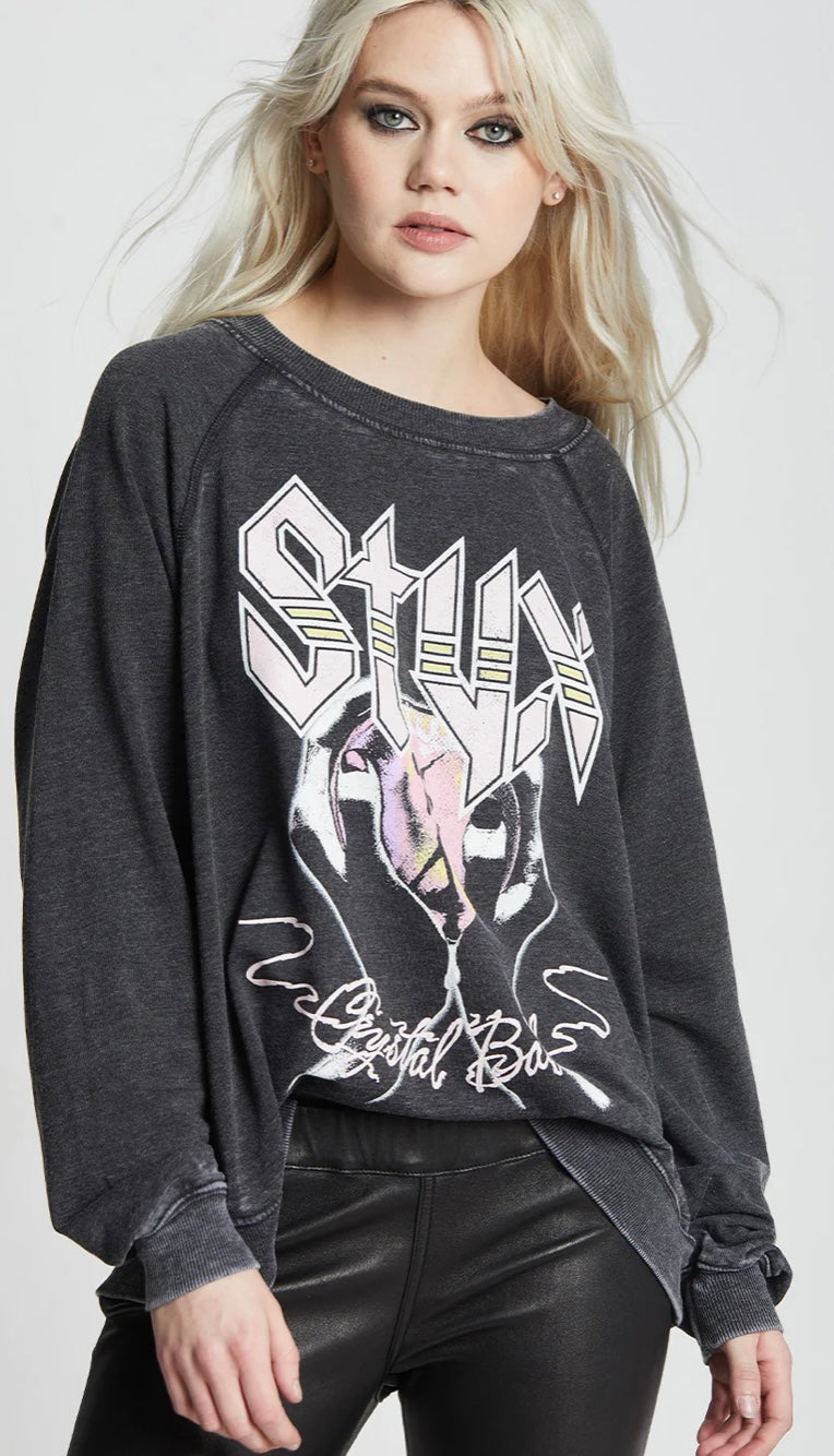 Recycled Karma Styx Crystal Ball Sweatshirt