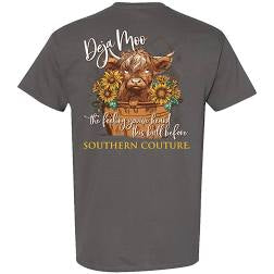 Southern Couture Deja Moo Tee