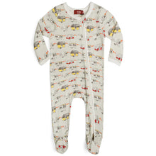 Milkbarn Zipper Footed Onesie