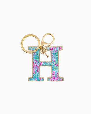 Lilly Pulitzer Initial Keychain