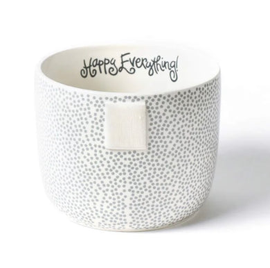 HAPPY EVERYTHING STONE SMALL DOT BIG BOWL