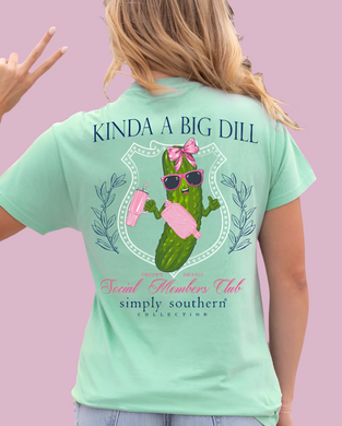 Simply Southern Kinda Big Dill Pickle Tee