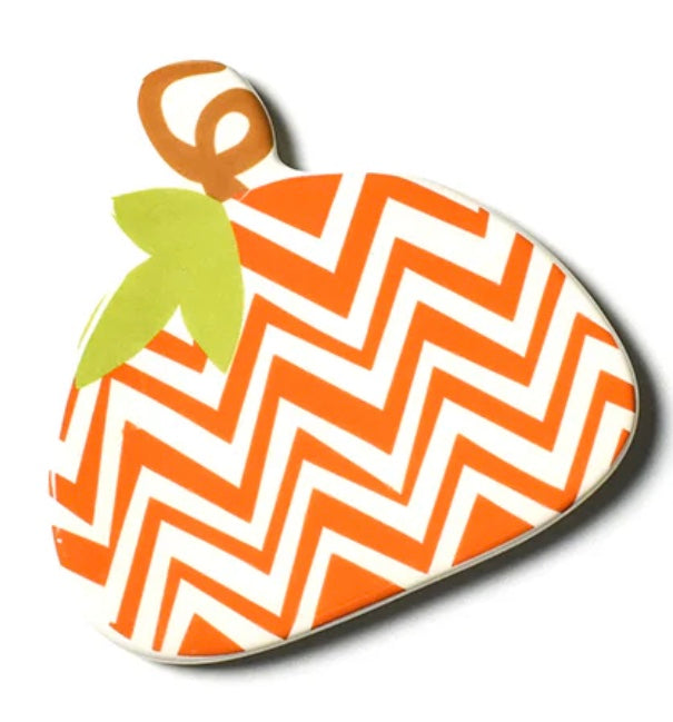 HAPPY EVERYTHING CHEVRON PUMPKIN MINI ATTACHMENT