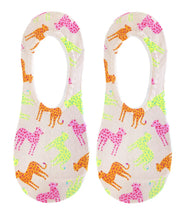 Living Royal No Show Socks , Cheetah