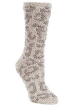 Barefoot Dreams CozyChic Women's Barefoot In The Wild Socks, Linen-Warm Grey