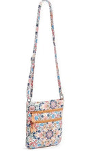 Vera Bradley Triple Zip Hipster Enchanted Mandala Print Crossbody Bag