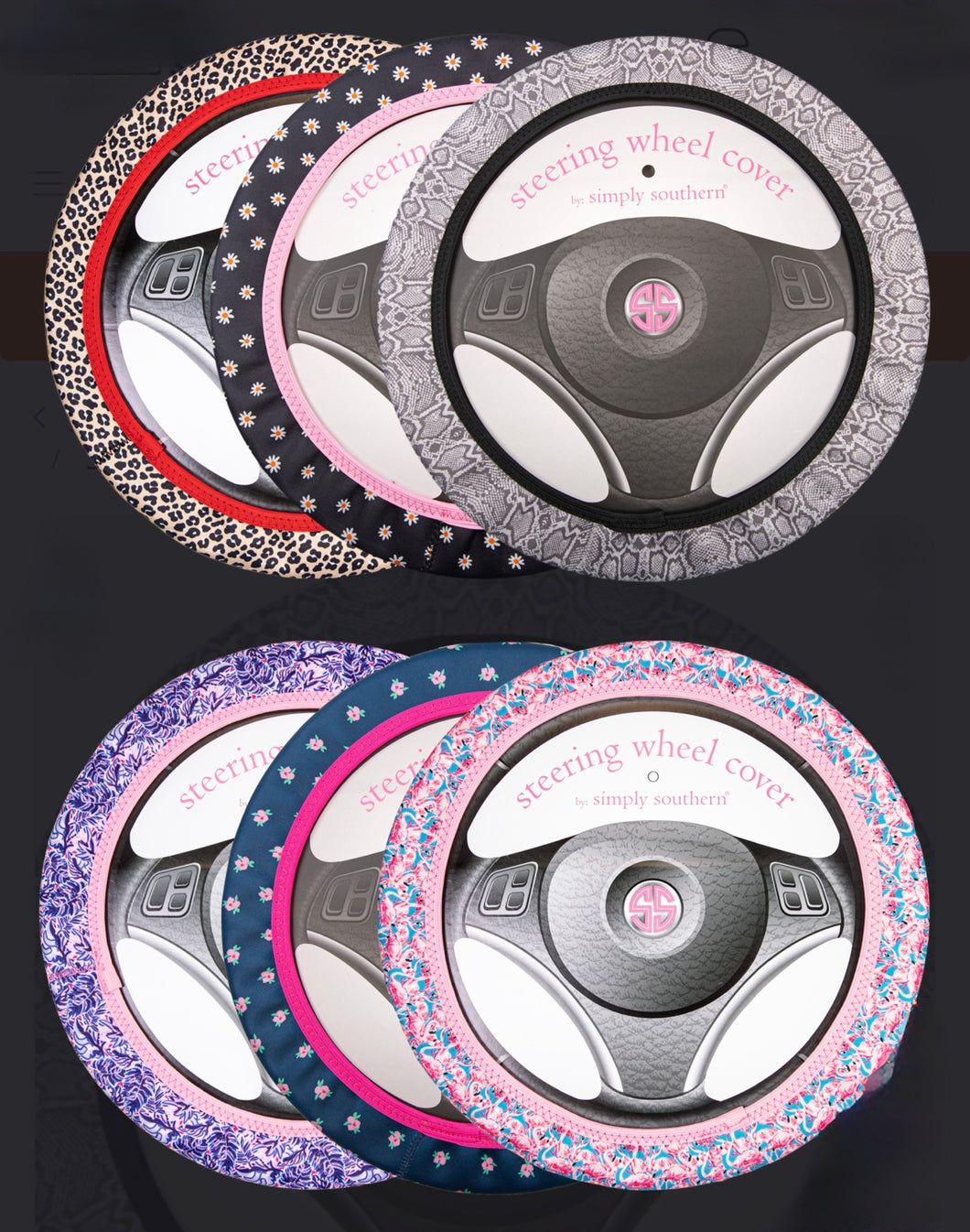 Simply Southern Steering Wheel Cover