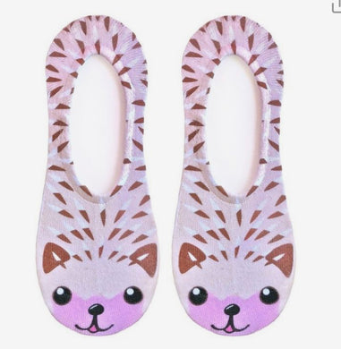 Living Royal No Show Socks , Hedgehog
