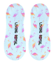 Living Royal No Show Socks , Flamingo