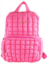 Simply Southern Puff Backpack, Hot Pink