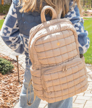Simply Southern Puff Backpack, Hot Pink