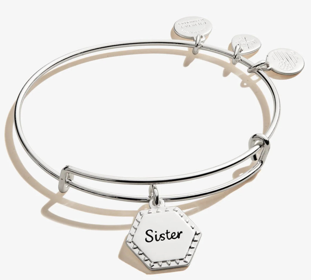 Alex and Ani, Sister “Woven Together' Charm Bangle