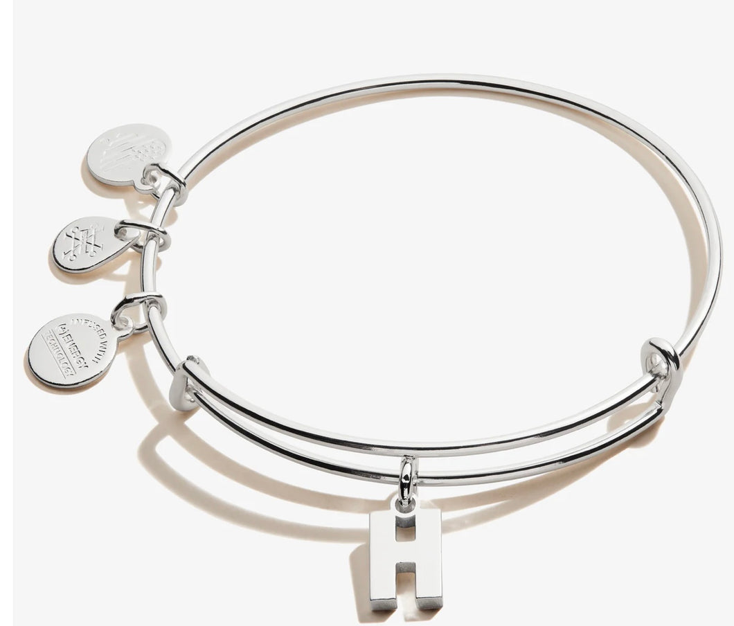 Alex and Ani, Initial Bracelet Letter H