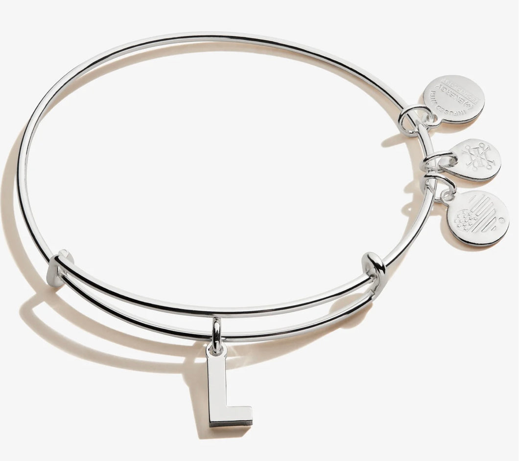 Alex and Ani, Initial Bracelet Letter L