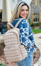 Simply Southern Black Puffy Backpack