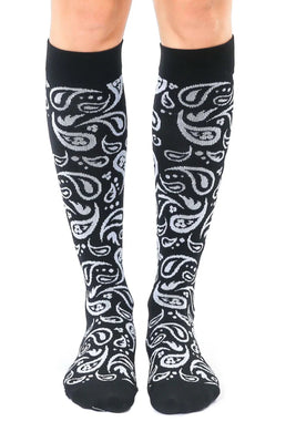 Compression Socks, Paisley