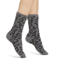 Barefoot Dreams CozyChic Women's Barefoot In The Wild Socks, Graphite-Carbon