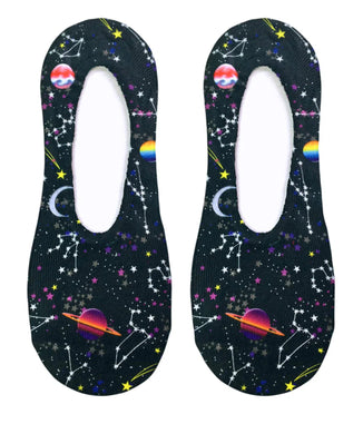 Living Royal No Show Socks , CONSTELLATIONS