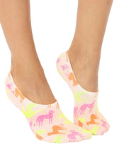 Living Royal No Show Socks , Cheetah