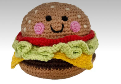 Peeble ,  hamburger baby rattle