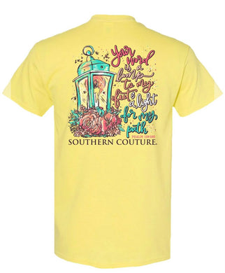 Southern Couture Your word is a lamp to my feet Tee