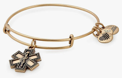Alex and Ani, Medical Charm Bangle Gold