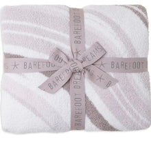 Barefoot Dreams CozyChic Marbled Blanket, Sand Multi