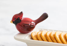 Nora Fleming Mini, winter songbird cardinal