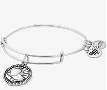Alex and Ani, Teacher Charm Bangle Silver