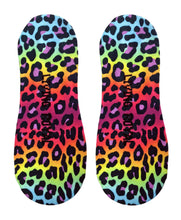 Living Royal No Show Socks , Neon Cheetah