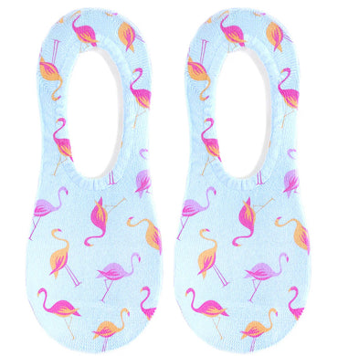 Living Royal No Show Socks , Flamingo