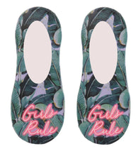 Living Royal No Show Socks , Girls Rule