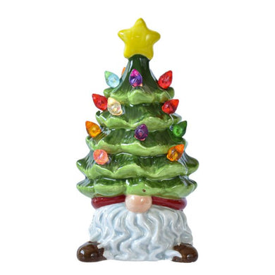 Light Up Christmas Tree Figurine