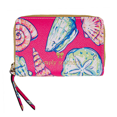 Simply Southern Small Zip Wallet- Shell