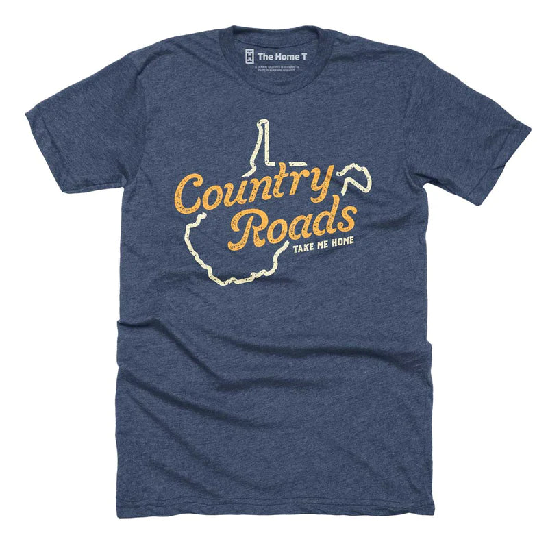 WV Country Roads State T-Shirt