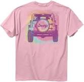 Jeep Pink Tie-Dye T-Shirt