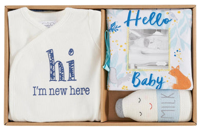 Mudpie, Hello Baby Gift Box Boy