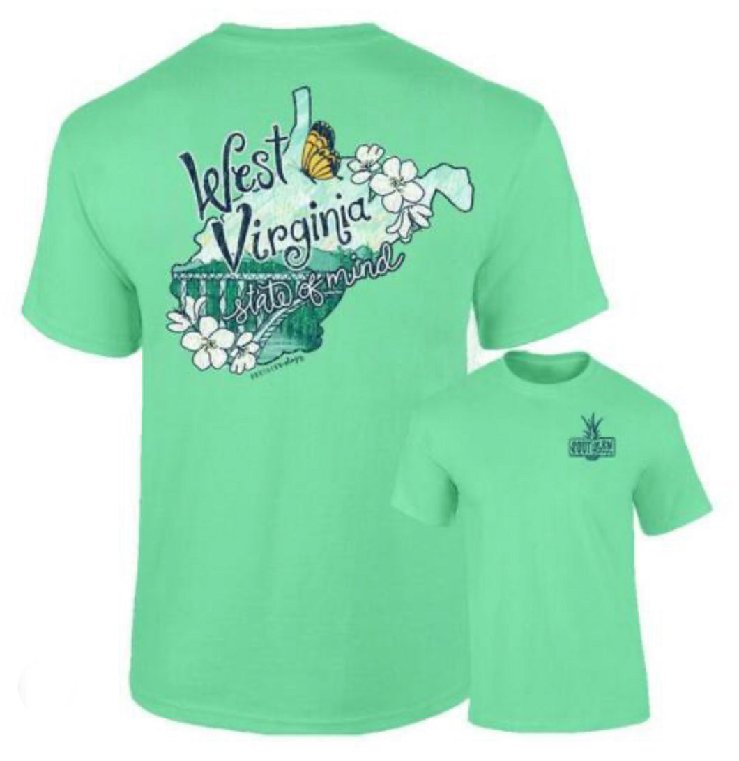 Southernology, West Virginia State of Mind T-Shirt