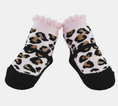 Mudpie, Leopard Baby Socks