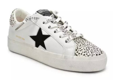 Vintage Havana Forever Star Leather Sneakers