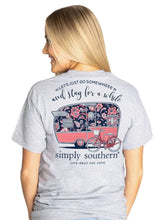 Simply Southern Go Somewhere Camper Tee