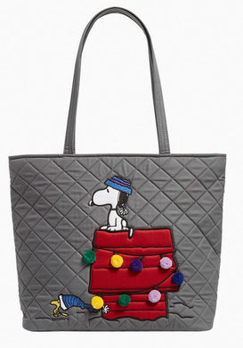 Vera Bradley, Peanuts® Vera Tote in Ski Slope Snoopy