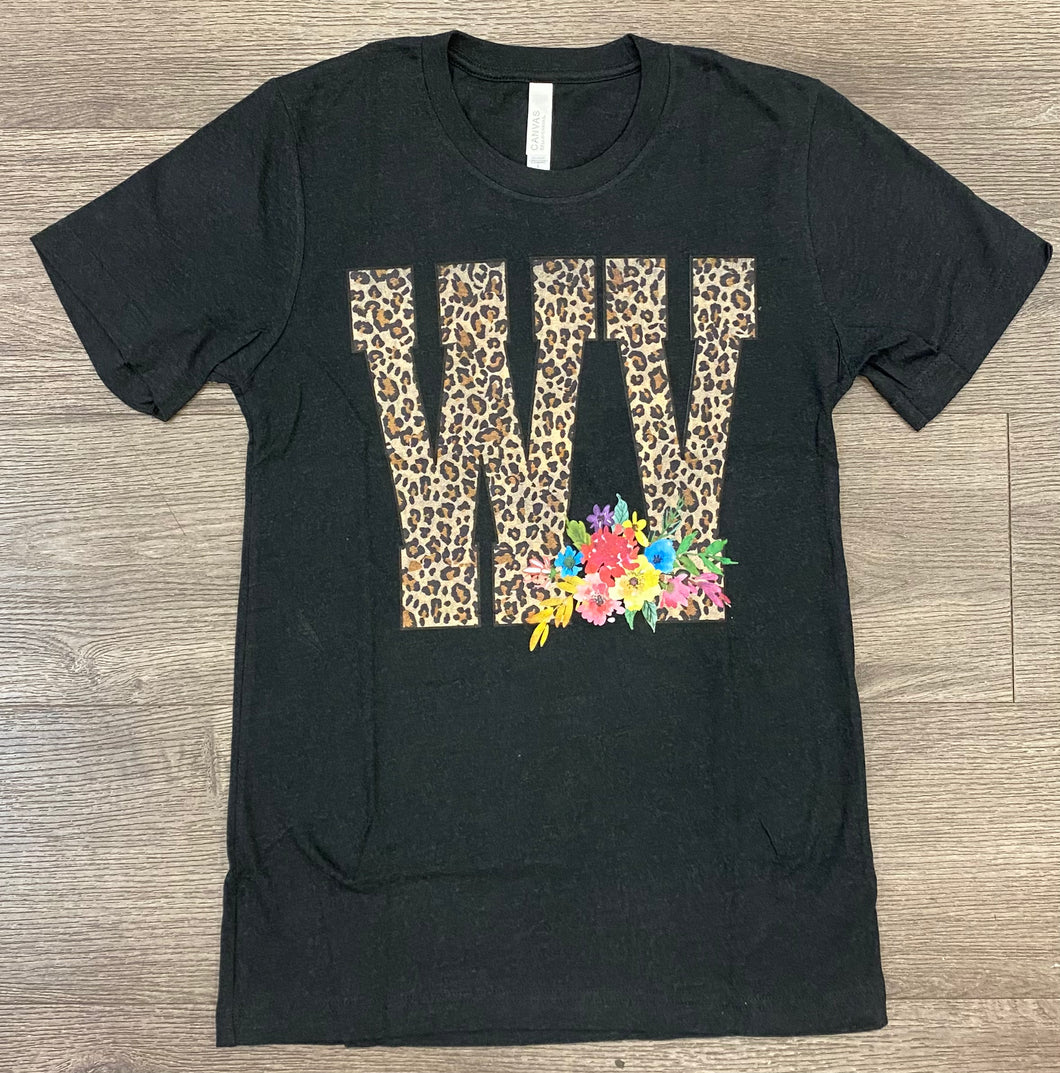 West Virginia WV Cheetah T-Shirt