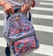 Packed Party, Confetti Clear Fashion Backpack