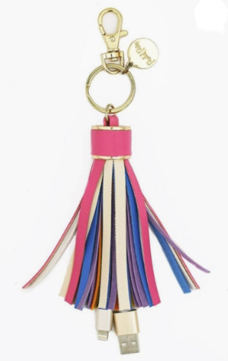 Packed Party Phone Charger Keychain