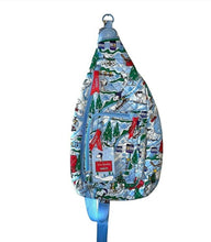 Vera Bradley & Peanuts SKI SLOPE SNOOPY Sling Backpack