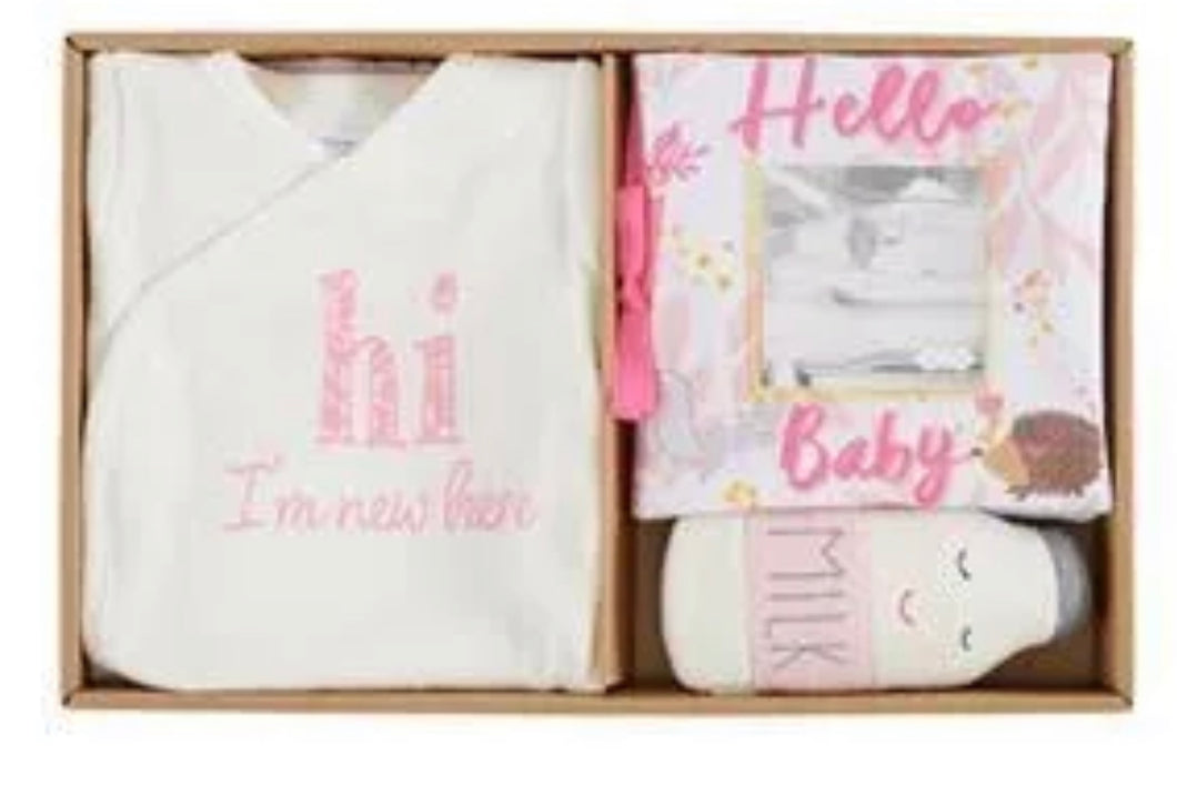 Mud Pie, Hello Baby Gift Box Girl