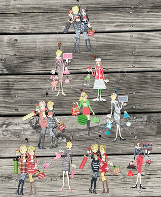 Woman Christmas Ornaments