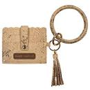 Simply Southern Leather Bangle ID Keychain